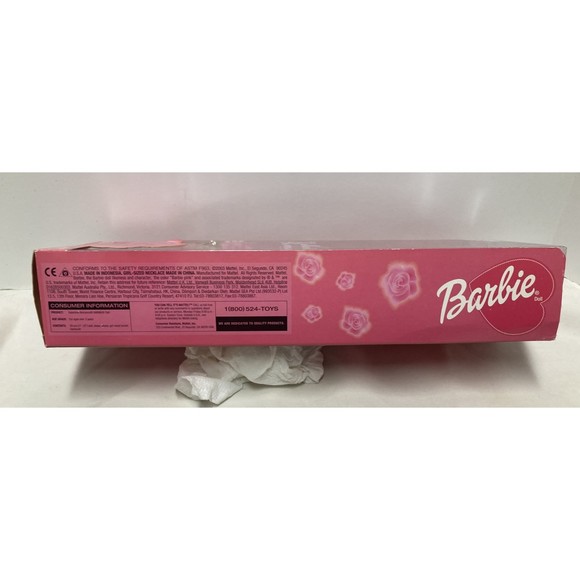 New-In-Box Mattel Valentine Romance Barbie Doll w/ Locket - #B1805 Vintage 2003 - Picture 10 of 14